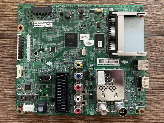 Pagrindinė plokštė EAX65388003(1.0)